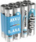 ANSMANN Akku Micro AAA, 8 Stück, 1050 mAh 1,2V NI-MH, wiederaufladbar, ideal für Spielekonsolen, Wireless Maus, Taschenlampen, Hochleistungsakku