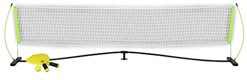 Franklin Sports Pickleball-Starter-Set – inklusive Netz, Paddel (2) und X-40 Pickleball, Einheitsgröße