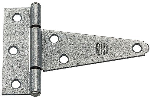 National Hardware 286bc 10,2 cm Extra Schwere T-Scharnier in verzinktem