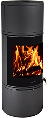 Invicta estufa de leña negra de 6kw p610744