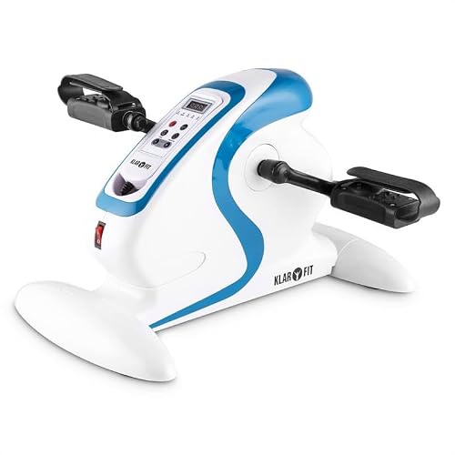Klarfit Cycloony MiniBike Arm & Leg Movement Trainer - Träningsmotor, 120 kg lastkapacitet, bärbar, 12 hastigheter, motorstyrning, lämplig för träning av arm- och benmuskler, olika färger