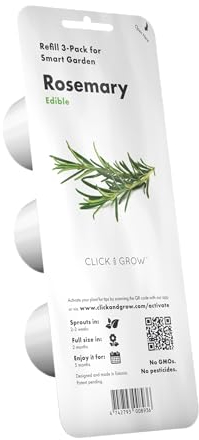 Click and Grow Smart Garden Rosemary Plant Pods, 3-Pack