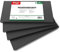 ATHLON TOOLS 4X MaxProtect Premium Garagen-Wandschutz selbstklebend - je 40 x 20 x 2,0 cm - Rammschutz Prallschutz Garagenpolster Türkantenschutz (Schwarz)
