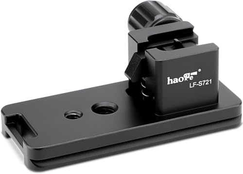 Haoge LF-S721 Objektivmanschette-Adapterring für Sony FE 70-200 mm F2.8 GM OSS SEL-70200GM und Sony FE 100-400 mm F4.5-5.6 FE 300mm F2.8 GM OSS SEL-100400GM integrierte Arca Swiss Schnellwechselplatte