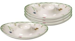 Villeroy & Boch 1486631950 Lot de 4 coquetiers colorés en Acier Inoxydable