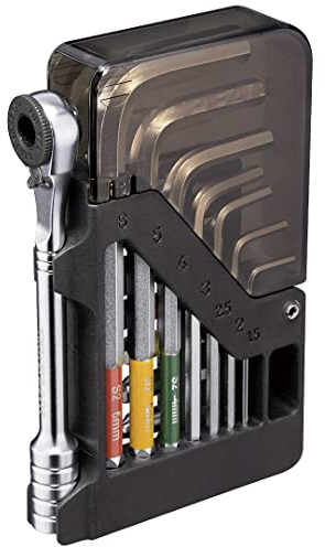 Topeak Unisex – Erwachsene Omni Toolcard Miniwerkzeuge, Schwarz-Silber, 10,1cm