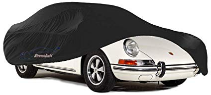 Xtremeauto Indoor Classic Breathable Soft Car Cover For Porsche 911 Turbo (Black)