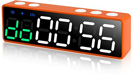 Mini Timer Sport sans Fil Fitness Minuteur Portable Fixation Magnétique pour Horloge Tabata EMOM MMA Outdoor