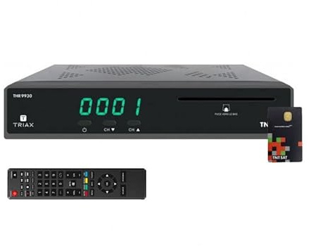 TRIAX Ready Timeshift PVR HD Satellite TV Receiver + TNTSAT V6 Card