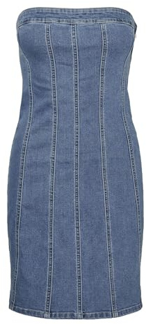 VERO MODA Vmzoie Sl Short Denim Dress