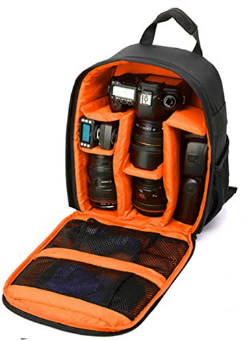 Étui Pour Appareil Photo SLR, Sac De Rangement Pour Appareil Photo Antivol À Compartiment, Équipement D'appareil Photo Étanche Et Résistant Aux Chocs, Alimentation Mobile, Objectif, Reflex Numérique