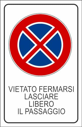 M-ITALY CARTELLO SEGNALETICO - PROPRIETÀ PRIVATA LASCIARE LIBERO IL PASSAGGIO - Adesivo Extra Resistente, Pannello in Forex, Pannello In Alluminio (20x31, Alluminio)