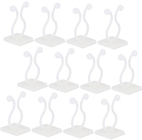 BESPORTBLE 100stücke Kletterpflanzen Wandclips Selbstklebend Pflanzenbefestigungsklammern Aus Harzmaterial Pflanzenhaltersysteme Für Weinreben Und Kletterfrüchte Rankenbefestigung Für Wand Un