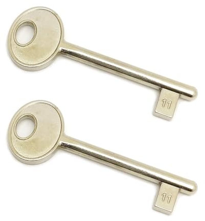 Chiave per Serratura AGB Interna ad Incasso (NICHELATO, N. 11)