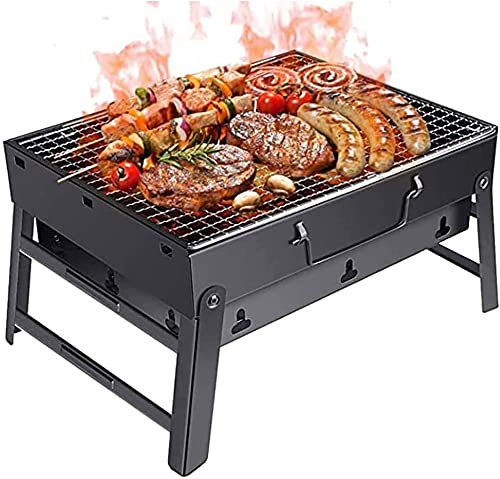 MYVVKIA Parrillas de Barbacoa Plegables Patio Barbacoa Parrilla de carbón Estufa Camping al Aire Libre Picnic Parrillas de Barbacoa Parrilla Parrillas de Barbacoa Plegables