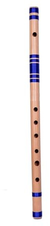 Reine Bambus-Skala A Holzblasinstrument Flöte/Bansuri für Anfänger und Profis - Packung mit 1 Bambusflöte 38,1 cm (ungefähr)