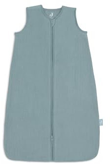 Jollein Musselin Sommerschlafsack Baby - Sea Green - 60 cm - 100% Baumwolle - 0.5 TOG - Schlafsack Baby Sommer - Oeko-TEX Zertifiziert