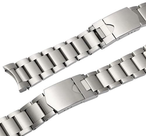BCMCBV 22 mm massives Edelstahl-Uhrenarmband für Tudor Black Bay 79230 79730 Heritage Chrono Uhrenarmband für Herren, 22 mm, Achat