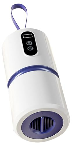 Tragbarer Haartrockner mit Timer, leise, mit Timer, für Wohnung, Wohnmobile, Balkon, Reisen und Badezimmer