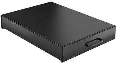 Protector Placa Induccion Cocina Completamente Cerradas, Tapa Cocina Gas con Asas, Cubierta de Estufa de Tabla de Fideos Multifuncional Negra for Cocina(40x48x9cm/16x19x4in)