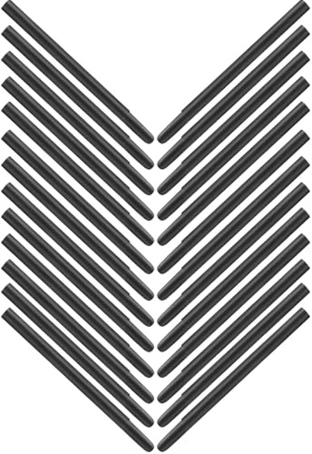 SECFOU 30pcs Standard Pen Nibs Replacement Tips for Pen Digital Tablet Stylus Compatible Drawing Tablets Smooth Touchscreen Refill