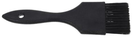 CLISPEED Brocha para Tinte de Cabello Negra Mango Cómodo Aplicador Profesional para Peluquería Herramienta de Salón para Teñir y Volumen Diseño Grueso para Uso Casa y Salón