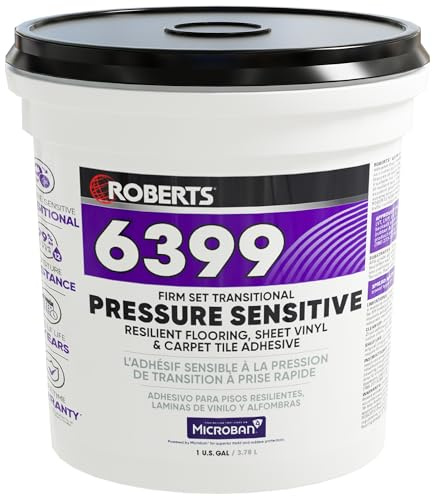 Roberts 6399 Firm-Set Transitional Pressure-Sensitive Adhesive - 1 Gal. (3.78 L)