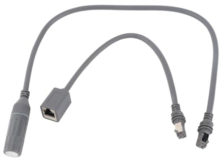 XUMIUZIY Gen3 Rechteckiger Satelliten-RJ45-Adapter, 1200 Mbit/s Übertragungsgeschwindigkeit, IP68, Wasserdicht, für Smart-TVs und Spielekonsolen