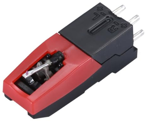 Gadpiparty Puntina per Giradischi Stilo Conico Vintage Ago Diamantato Accessori per Dischi in Vinile, Ricambio per Fonografo, Installazione senza Attrezzi per Grammofono Audio