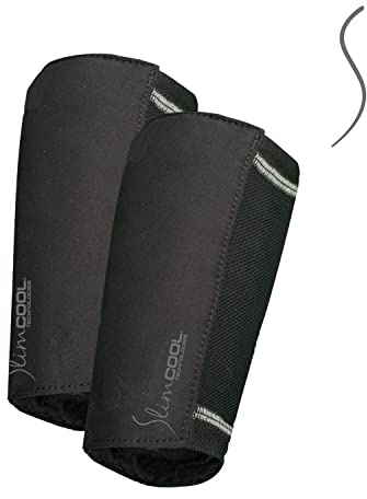 Slimcool PowerArms Damen - Gr. 5 - Armkühler für Frauen - Armschoner mit Kühleffekt - kühlende Ärmelschoner - ​​Kryolipolyse - kühle Armstulpen waschbar - schlanke Oberarme - Made in Germany