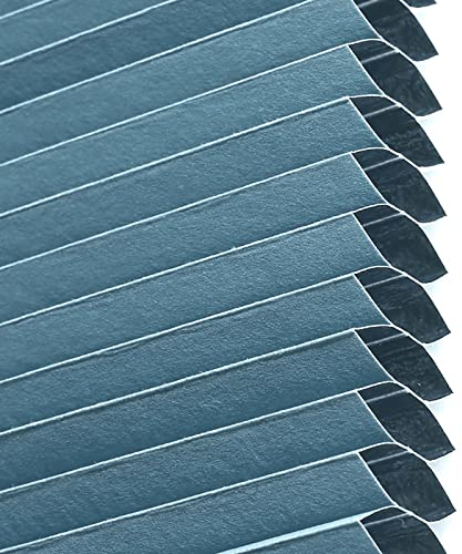 Wabenplissee,Plisseerollo 55/60/65/70/75/80/85/90cm,Verdunkelungswaben Verdunklungsplissee,Waben-plissee Thermisch,Doppelplissee Vorhänge,Plissee Faltrollo Blau,Für Fenster,W×H-95x200cm/37.4*78.7in