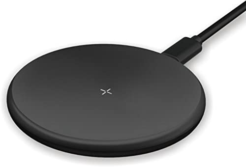 15W Universal Kabelloses Lade-Tischpad für Android und iOS Schwarz