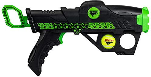 Franklin Pet Supply Mini Tennis Ball Launcher f r hundar hundboll + minitennis, bollkastare, kanon f r h mtning perfekt leksak f r sm hundar