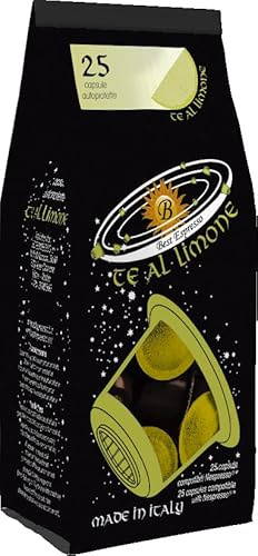 x25 Capsules Thé Goût Citron Compatibles avec Nespresso®