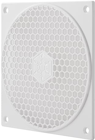 SilverStone Technology FF121, standard 120 mm fläktfilter används för användning av fläktar och flytande kylare med flera fläktar, SST-FF121W