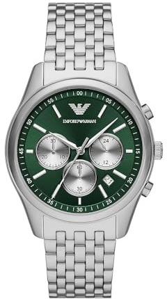 Emporio Armani Cronografo da uomo in acciaio, AR11581