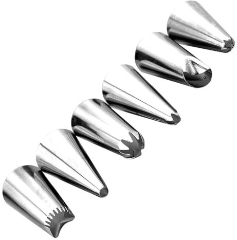 Ensemble De Poches À Douille Et Douilles Pour Glaçage – Poches À Douille Et Douilles Pour Cupcakes | Conseils Pour Le Glaçage Et La Tuyauterie | Sacs À Pâtisserie Pour La Décoration De Gâteaux | Kit D