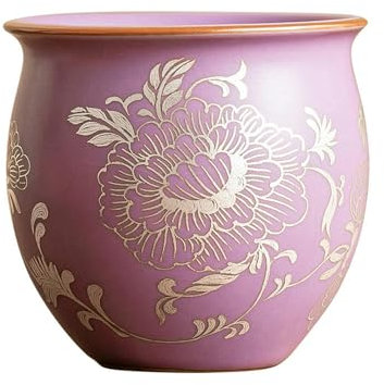 Ru Kiln Coquetier en céramique en forme de dragon pivoine Argenté 87 ml