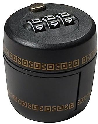 Holibanna Cerradura para Botella de Vino y Whiskey Código Digital, Diseño Pequeño en Abs y Aleación de Zinc, Protección Segura para Evitar Acceso de Niños