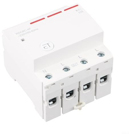 Disjoncteur intelligent Wi-Fi triphasé 63 A 80 A avec minuterie et télécommande vocale pour eWeLink (63 A)