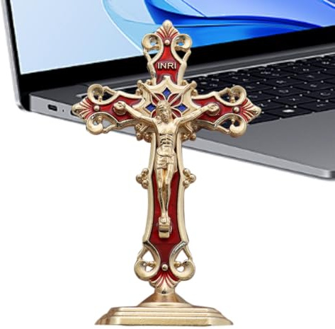 Jesusfigurer Bilkrucifix Religiös Symbol