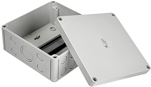 Spelsberg 1196216 Reihenklemmengehäuse Leer, IP66 RK 4/18-L,180 x 180 x 8.5 mm, weiß, (L x B x H) 182 x 180 x 90 mm