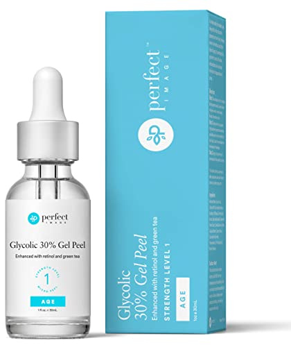 Glykolsyra 30 % gelskal – förbättrad med Retinol och grönt te extrakt (professionell kemisk skal) – 29,6 ml 30 ml