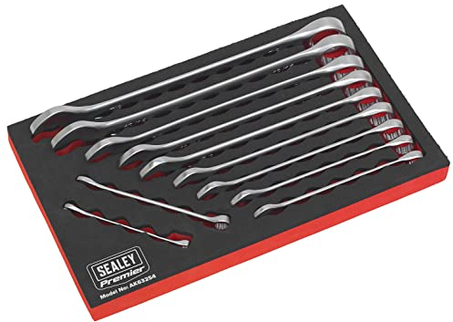 Sealey AK63254 11pc Combination Spanner Set - Imperial