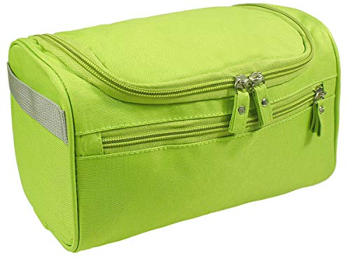 Trousse de Toilette Organisateuer de Toilette Sac de Toilette Homme Femme étanche Kit de Rasage Cosmétique Organisateur avec Crochet et Poignée pour Voyage Gym Business et Vacance