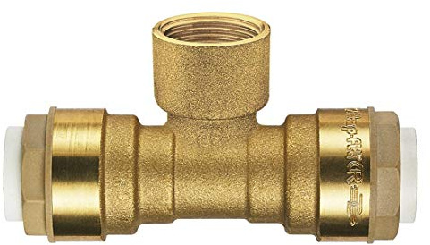 ITAP-FIT -IT635B034022- Messing-Steckverbinder T-Stück für Cu-Rohr Ø 22 mm x 3/4 IG - DVGW