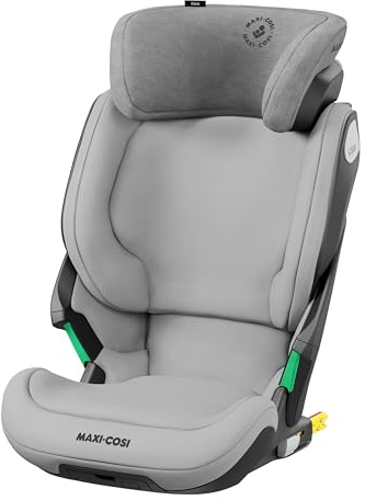 Maxi-Cosi Kore i-Size Kindersitz, 3,5–12 Jahre, 100–150 cm, ISOFIX Kindersitz, Verstellbare Höhe/Breite, Side Protection System Plus, Schnelles & Einfaches Anschnallen, Authentic Grey