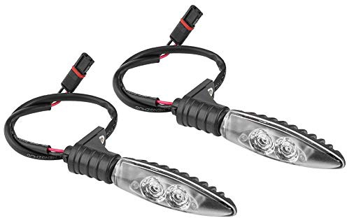 Intermitentes LED, par de luces intermitentes para motocicletas LED, indicador de dirección para F800(delantero)