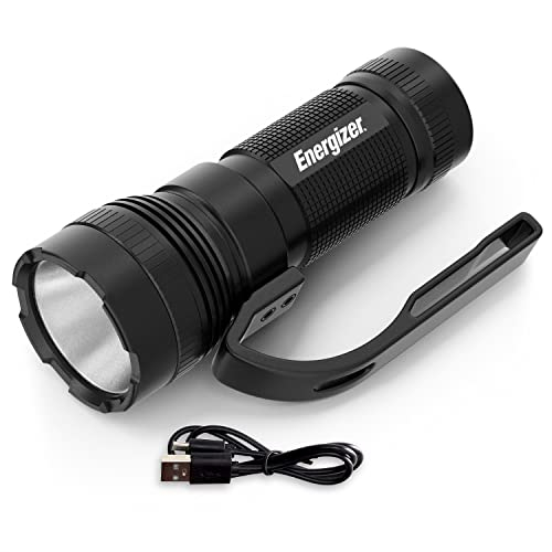 Energizer Rechargeable LED Tactical Torch, Super Bright Flas