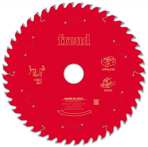 Freud Wood Table Saw Blade 216mm x 30mm 48T Cordless